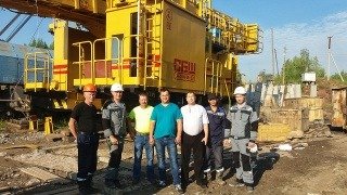 Сборка нового СБШ-250МНА-32 не заняла и двух недель