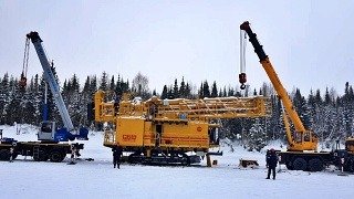 Буровой станок СБШ-250МНА-32 собран в рекордный срок